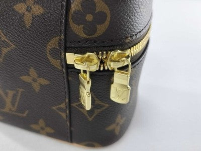 LOUIS VUITTON NICE NANO VANITY CASE MONOGRAM M44936 MINI POUCH AUTH