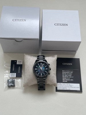 CITIZEN ATTESA AT8286-65E ECO-DRIVE RADIO SOLAR SUPER TITANIUM WATCH BOXED