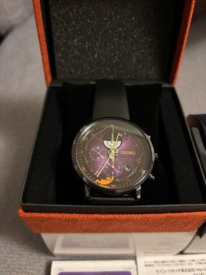SEIKO FGO FATE/GRAND ORDER ABIGAIL WILLIAMS MODEL WATCH W/ STAND - UNUSED MINT
