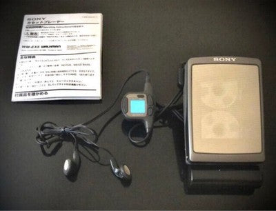 SONY WM-EX5 CASSETTE WALKMAN MIRROR FINISH FULLY SERVICED W/ REMOTE & EXTRAS