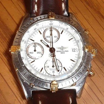 BREITLING CHRONOMAT B13048 AUTOMATIC CHRONOGRAPH MEN'S WATCH ALL ORIGINAL