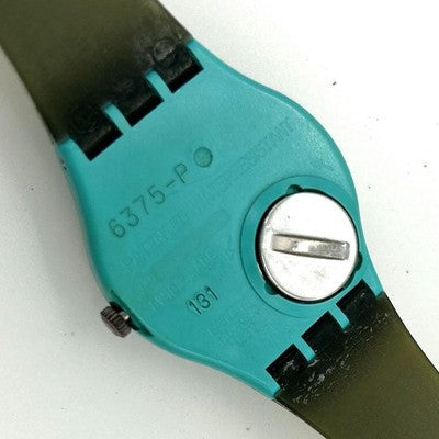 SWATCH KEITH HARING GZ103 MILLE PATTES GREEN EARTH WATCH RARE WORKING