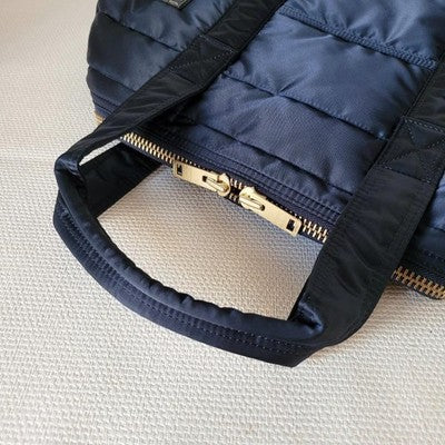 PORTER TANKER 2WAY DUFFLE BAG IRON BLUE UNUSED SHOULDER BAG NYLON YOSHIDA MINT