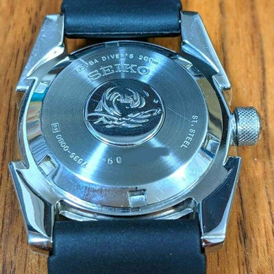 SEIKO WHITE SAMURAI 7S35-00B0 AUTOMATIC DIVER WATCH RARE JDM MODEL SET