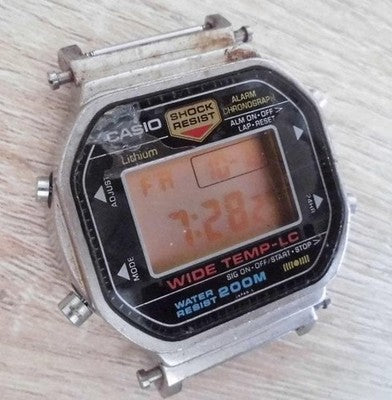CASIO G-SHOCK WW-5300C-1 LOW TEMP RESISTANT DIVER WATCH WATCH HEAD ONLY