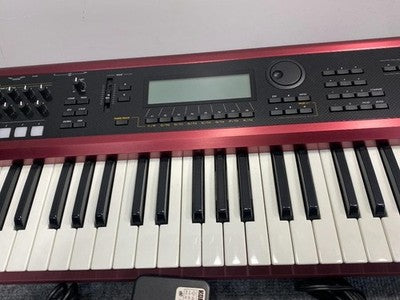 KORG KARMA MUSIC WORKSTATION SYNTHESIZER KEYBOARD W/ PSU TESTED FROM JAPAN