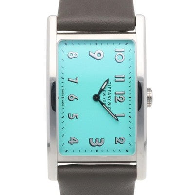 TIFFANY&CO. EAST WEST MINI WATCHES 36668679 STAINLESS STEEL FROM JPN
