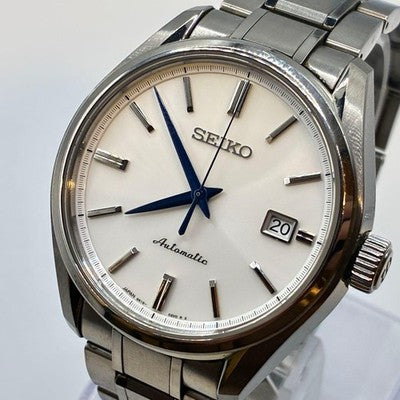 SEIKO PRESAGE SARX033 6R15 AUTOMATIC BLUE HANDS SILVER DIAL MEN'S WATCH JAPAN