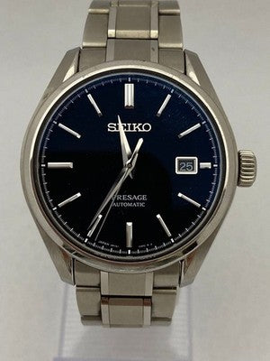 SEIKO PRESAGE SARX057 6R15-04A0 AUTOMATIC TITANIUM MENS WATCH BLACK DIAL JP
