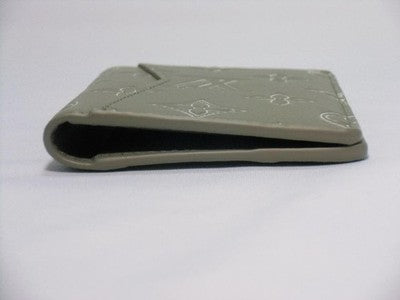 LOUIS VUITTON ORGANIZER POCKET A028 OLIVE GREEN CARD HOLDER WALLET RARE
