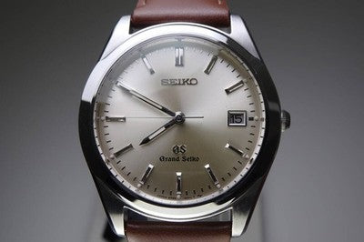 GRAND SEIKO GS 8N65-8000 CHAMPAGNE DIAL JDM QUARTZ MEN DRESS WATCH AS IS