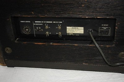 SONY TC-R7-2 OPEN REEL TAPE DECK RECORDER, RARE, FULLY FUNCTIONAL W/ 2 REELS