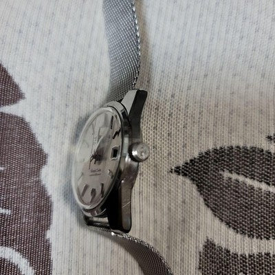 SEIKO GRAND SEIKO SECOND MEN'S WRISTWATCH ROUND FACE JAPAN MADE STAINLESS STEEL