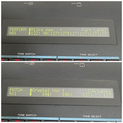 ROLAND JV-90 76-KEY SYNTHESIZER KEYBOARD TESTED WORKING W/ POWER CABLE JAPAN