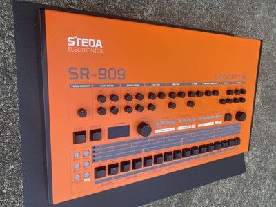 STEDA ELECTRONICS SR-909 DRUM MACHINE TR-909 CLONE ANALOG RHYTHM UNIT NEW DIY