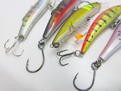 MINNOW SET 16 PIECES FRESHWATER FISHING HARD LURE FISHING EXCELLENT++++