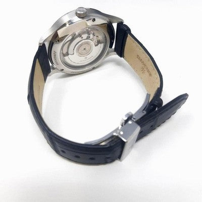 JUNGHANS 027/4782.00 MEN'S WRISTWATCH ROUND FACE GERMAN MADE DIAL: BLACK