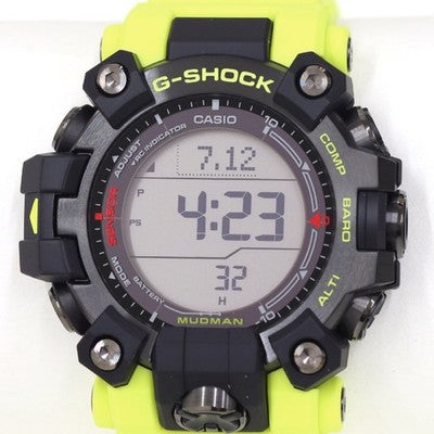 CASIO G-SHOCK GW-9500MRY-1A9JF Mudman Black Yellow 52mm Quartz Unused /w Box