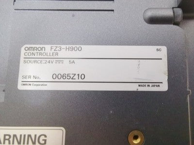 OMRON FZ3-H900 IMAGE SENSOR CONTROLLER OPERATION VERIFIED USED FROM JAPAN