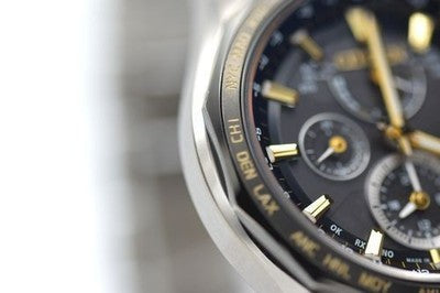 CITIZEN ATTESA TITANIUM MEN’S WATCH AT9095-50E, RADIO CONTROLLED, SAPPHIRE