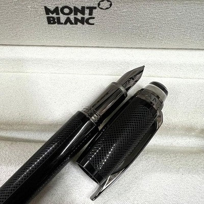Montblanc StarWalker Ultra Black Fountain Pen Resin Black Used SP140 From Japan