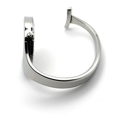 GEORG JENSEN VIVIANNA TORUN MIRROR DIAL WATCH 326 SILVER BANGLE SWISS MADE