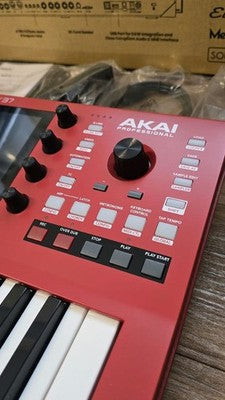AKAI MPC KEY 37 PRODUCTION SYNTHESIZER WORKSTATION - UNUSED, COMPLETE W/ BOX