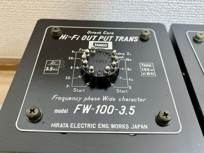 TANGO HIRATA TANGO FW 100-3.5 OUTPUT TRANSFORMER KT88 EL34 300B PP TESTED