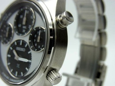 SEIKO PROSPEX SPEEDTIMER SOLAR CHRONOGRAPH SBER001 MEN'S 8A50 MOVEMENT 1/100 SEC