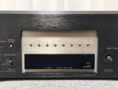 ESOTERIC D-70VU DAC HIGH END DIGITAL ANALOG CONVERTER JAPAN TESTED 100V AS IS