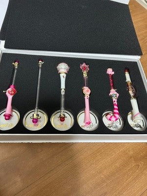 BANDAI OJAMAJO DOREMI HAPPY LUCKY PORON PREMIUM SET TRADING FIGURE TOY OPEN BOX