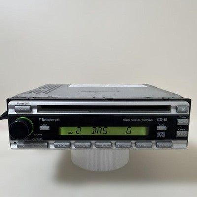 NAKAMICHI CD-35 MOBILE RECEIVER CD PLAYER CAR AUDIO HEAD UNIT MANUAL HARNESS