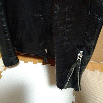WEST RIDE SINGLE RIDERS JACKET GOAT LEATHER SIZE 36 MEN'S FROM JAPAN