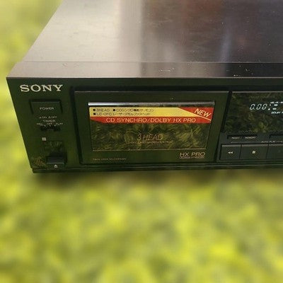 SONY TC-K600 STEREO CASSETTE DECK 3 HEAD DOLBY B-C NR HX PRO AC100V 50/60HZ