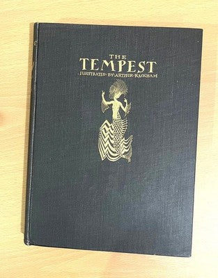 THE TEMPEST SHAKESPEARE ARTHUR RACKHAM ILLUSTRATED FIRST EDITION 20 PLATES 1926