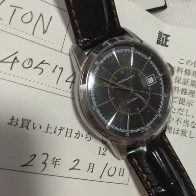 HAMILTON RAILROAD AMERICAN CLASSIC RAILROAD H40555731 AUTOMATIC MEN