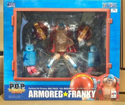 ONE PIECE SA MAXIMUM ARMORED FRANKY POP MEGAHOUSE FIGURE UNOPENED SEALED
