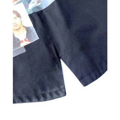 RAF SIMONS 2015SS ARCHIVE BACK PRINT MODS COAT BLACK SIZE 48 ART PARKA JAPAN