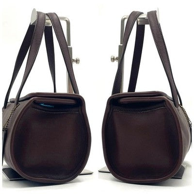 COACH EXCELLENT CONDITION OLD COACH 9045 LEATHER 2WAY BAG TURN LOCK & SHOULDER