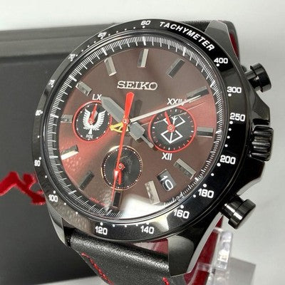 SEIKO BERSERK COLLAB WATCH LIMITED 300PCS CHRONOGRAPH 8T63-01S0 UNUSED JAPAN