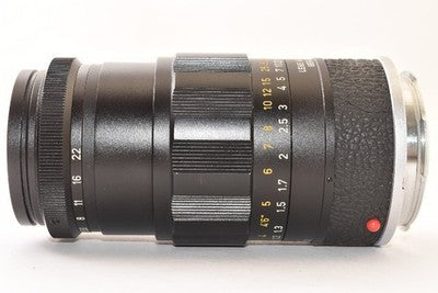 LEICA ELMARIT 90MM F2.8 M-MOUNT BLACK MEDIUM TELEPHOTO LENS FROM LEICA