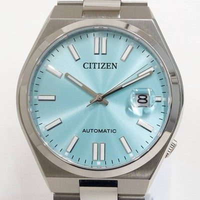 CITIZEN TSUYOSA COLLECTION MEN'S WRISTWATCH AUTOMATIC ROUND FACE SS BELT