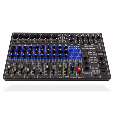ZOOM LIVETRAK L-12 12CH LIVE PODCAST DIGITAL MIXER AND RECORDER MINT