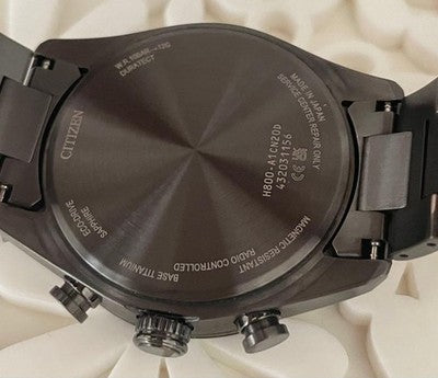 CITIZEN ATTESA AT8286-65E ECO-DRIVE RADIO SOLAR SUPER TITANIUM WATCH BOXED