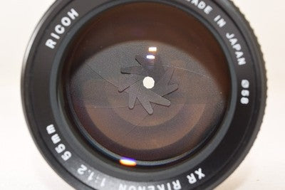 RICOH XR RIKENON 55MM F1.2 K MOUNT LARGE-APERTURE STANDARD LENS EXCELLENT+++++