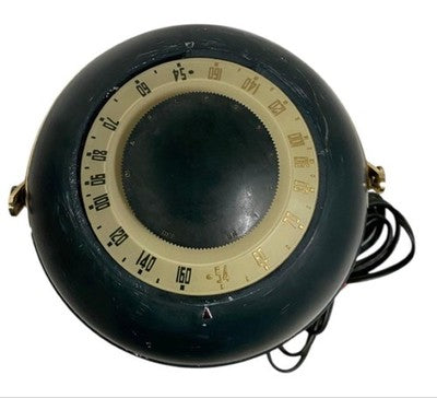 TOSHIBA 5LE-92 MERCURY SPHERE TUBE RADIO 1956 SPACE AGE VINTAGE WORKING RARE