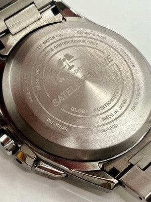CITIZEN SATELLITE WAVE F900 GPS ECO DRIVE TITANIUM MEN'S WATCH BOX MANUAL