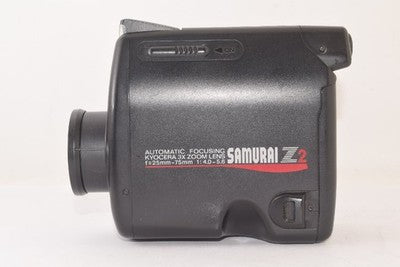 KYOCERA SAMURAI Z2 HALF-SIZE COMPACT FILM CAMERA FOR PARTS NOT WORKING