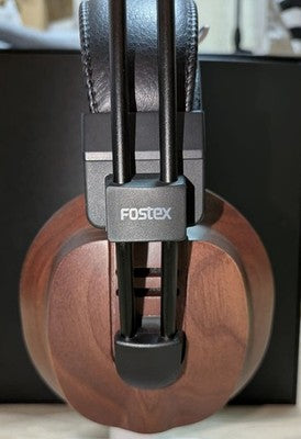 FOSTEX T60RP MK2 TESTED SEMI-OPEN PLANAR HEADPHONES W/ CASE CABLE WOOD