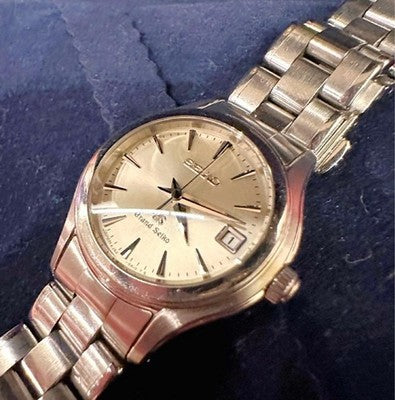 GRAND SEIKO 4J52-0A10 WOMEN'S QUARTZ STAINLESS STEEL NEEDS BATTERY AS IS